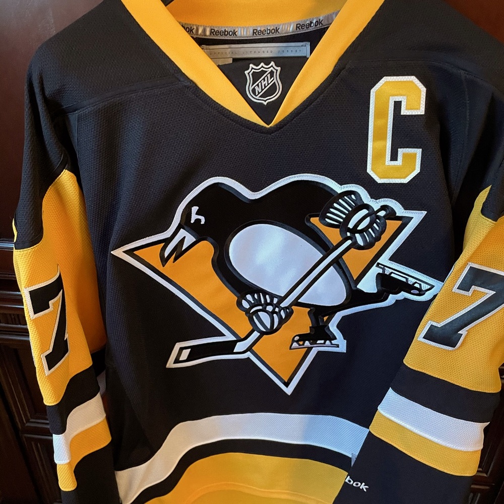 Pittsburgh Penguins Crosby & 87 Hockey Jersey